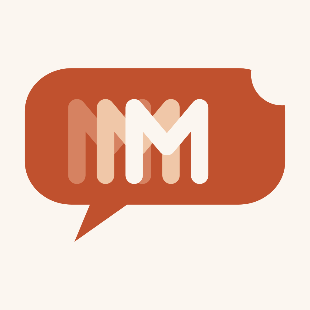App icon — cream